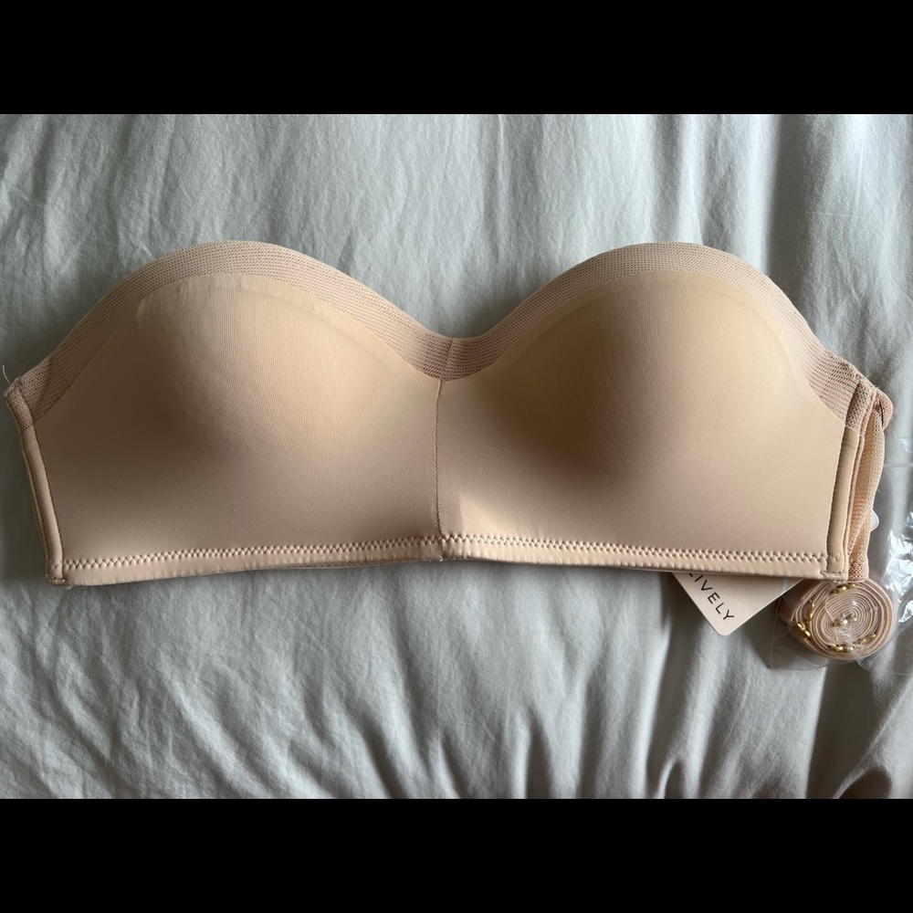 Lively | The No Wire Strapless Bra | Toasted Almond | 32B